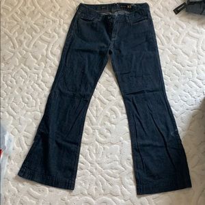 Express Wide Leg Jeans premium denim